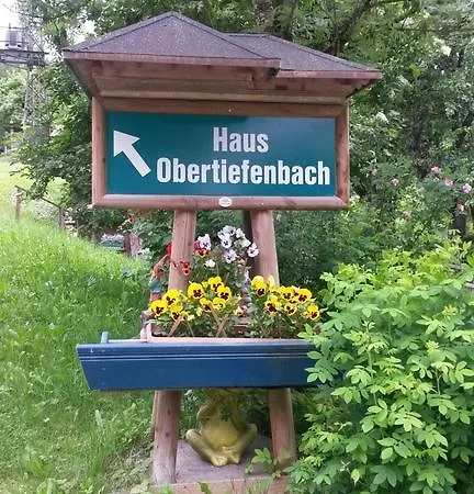 شقة Haus Obertiefenbach